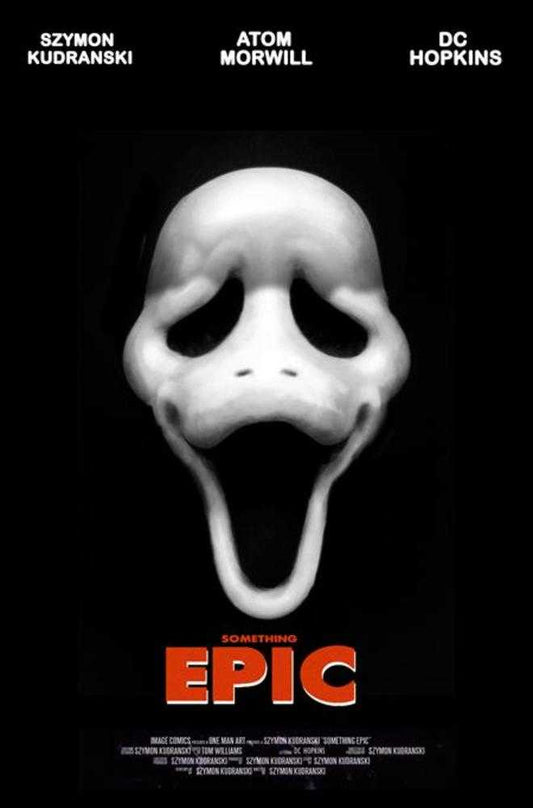 Something Epic 13 Cover E Szymon Kudranski Scream Homage Variant - Cadets Toys & Comics