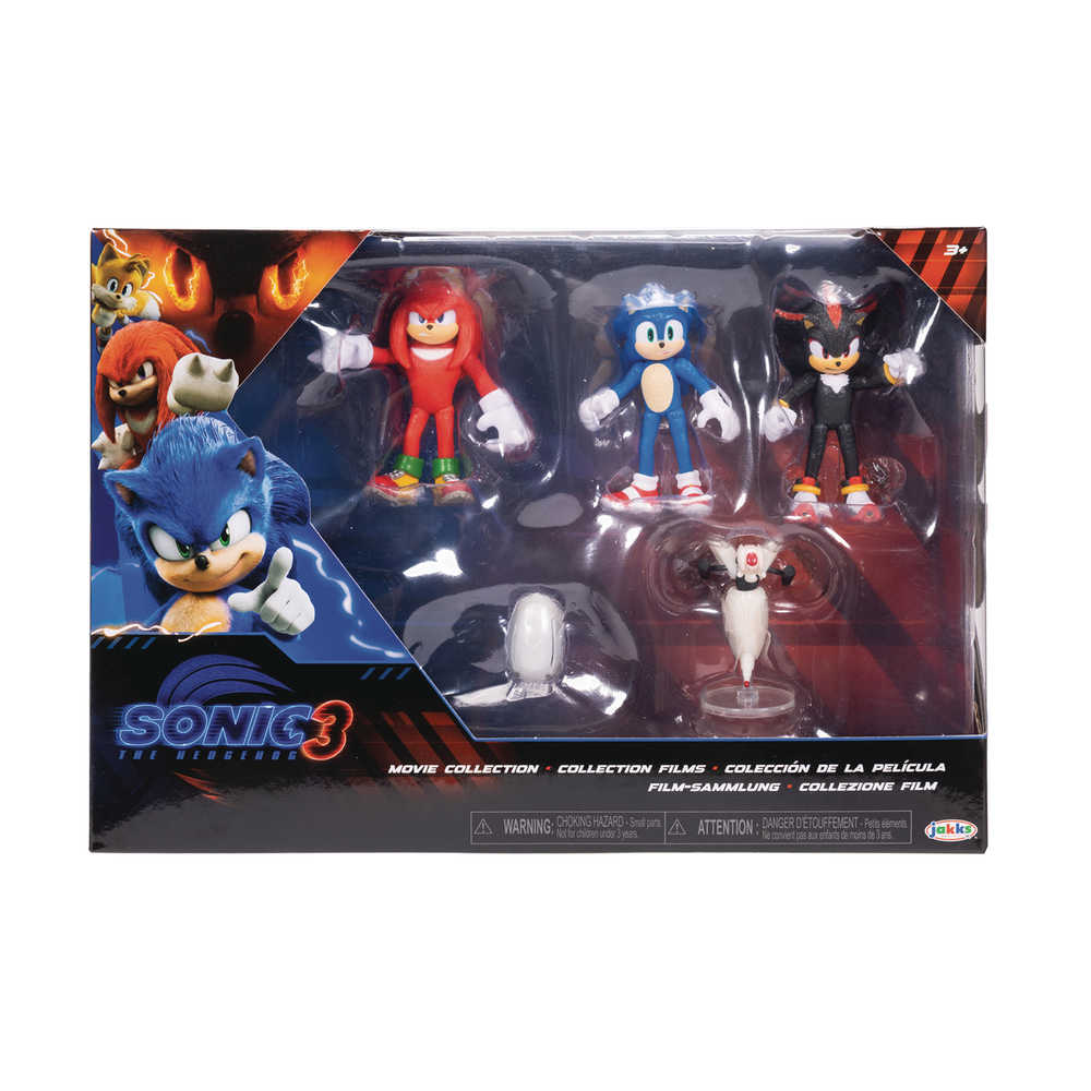 Sonic 3 Movie 2 - 1/2in Figure Wv1 Multipack - Cadets Toys & Comics