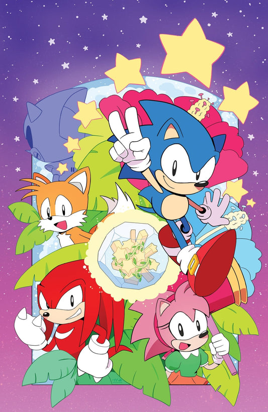 Sonic The Hedgehog: 35th Anniversary Special Variant C Foil (Ata Full Art) - Cadets Toys & Comics