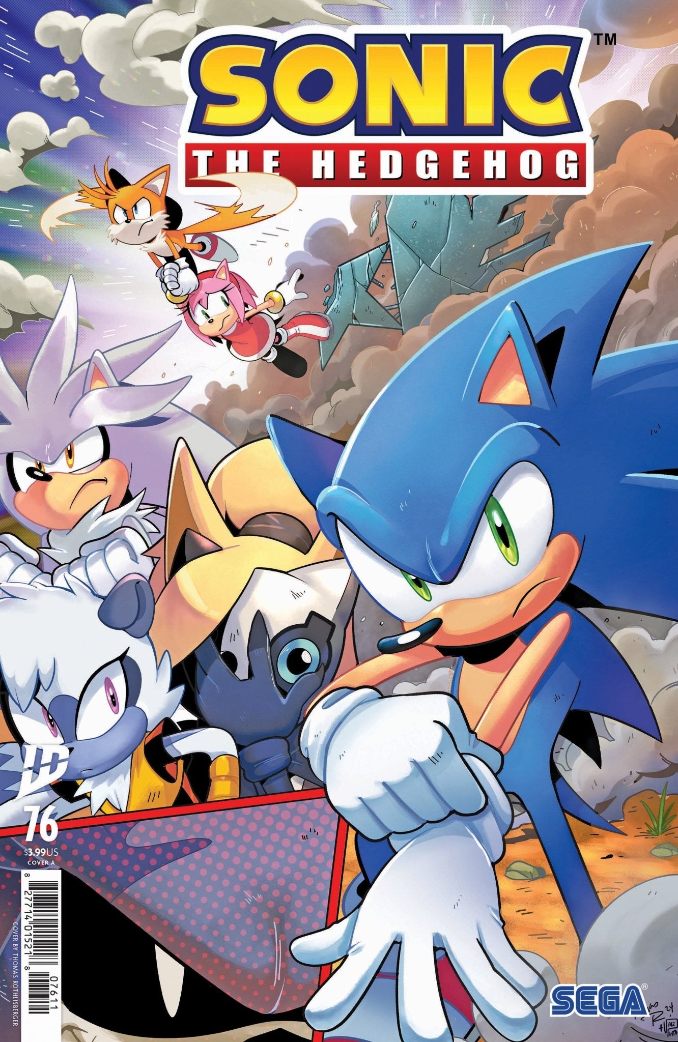 Sonic The Hedgehog 76 Cover A Rothlisberger - Cadets Toys & Comics