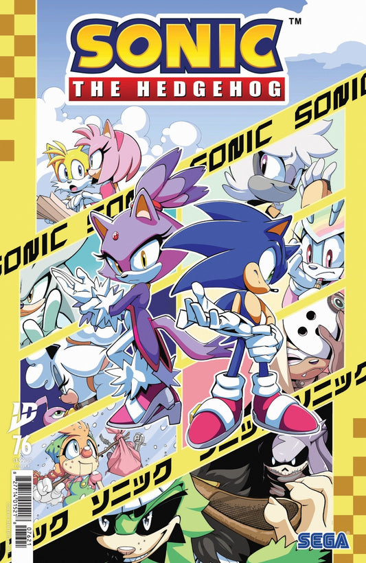 Sonic The Hedgehog 76 Cover B Thomas - Cadets Toys & Comics