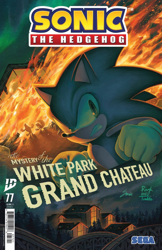 Sonic The Hedgehog 77 Cover B Haines - Cadets Toys & Comics