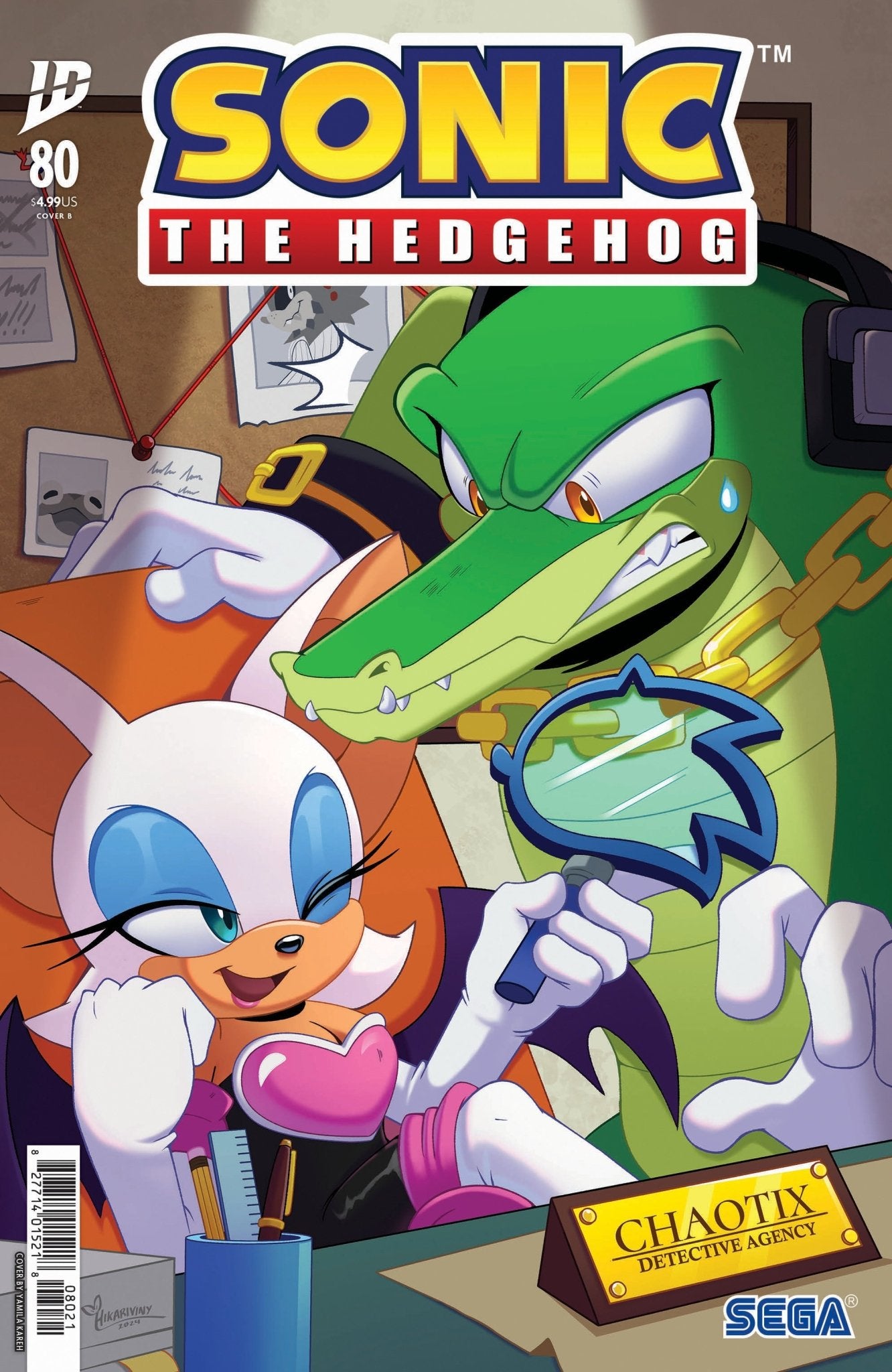 Sonic The Hedgehog #80 Variante B (Kareh)