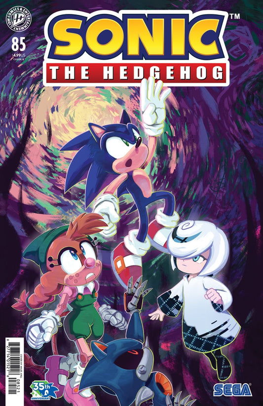 Sonic The Hedgehog 85 Variant B (Dutreix) - Cadets Toys & Comics