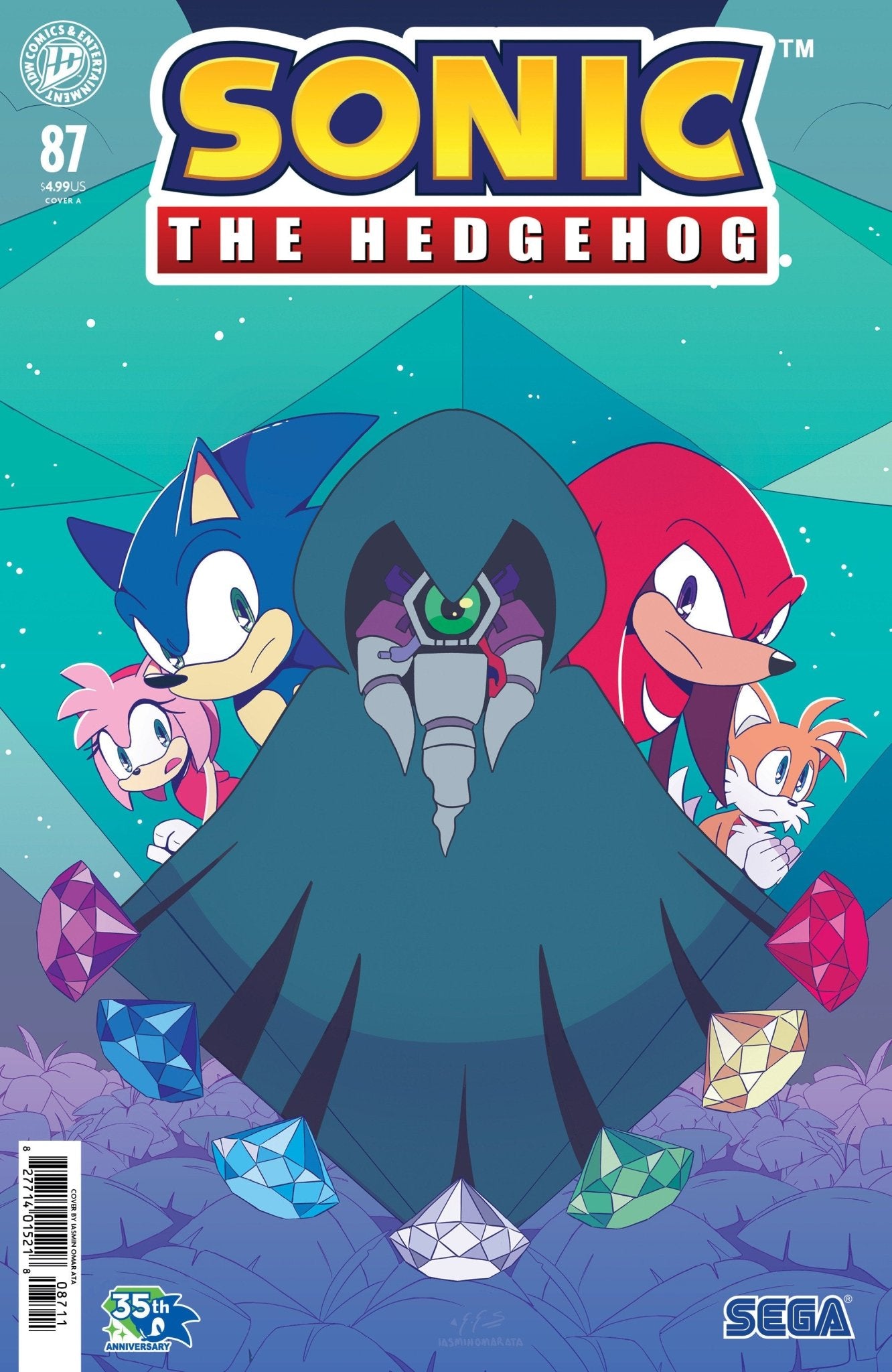 Sonic The Hedgehog 87 Cover A (Ata) - Cadets Toys & Comics