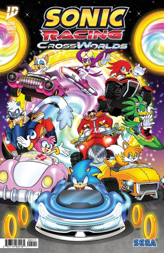 Sonic The Hedgehog: Sonic Racing Cross Worlds Variant B (Mack) - Cadets Toys & Comics