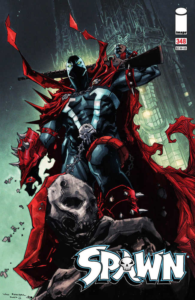Spawn 348 Cover B Von Randal Variant - Cadets Toys & Comics