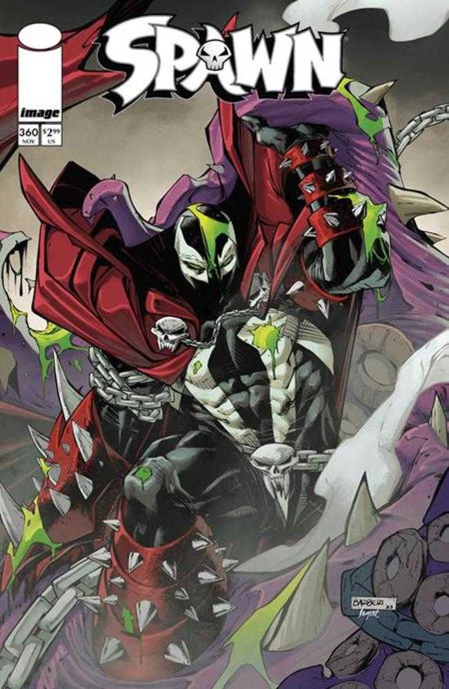 Spawn 360 Cover A Carlo Barberi - Cadets Toys & Comics