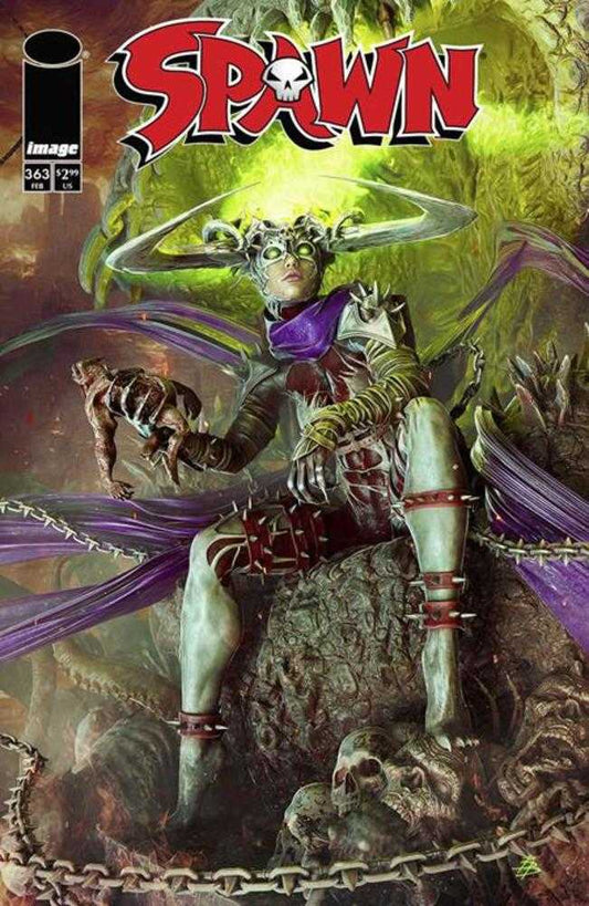 Spawn 363 Cover A Bjorn Barends - Cadets Toys & Comics