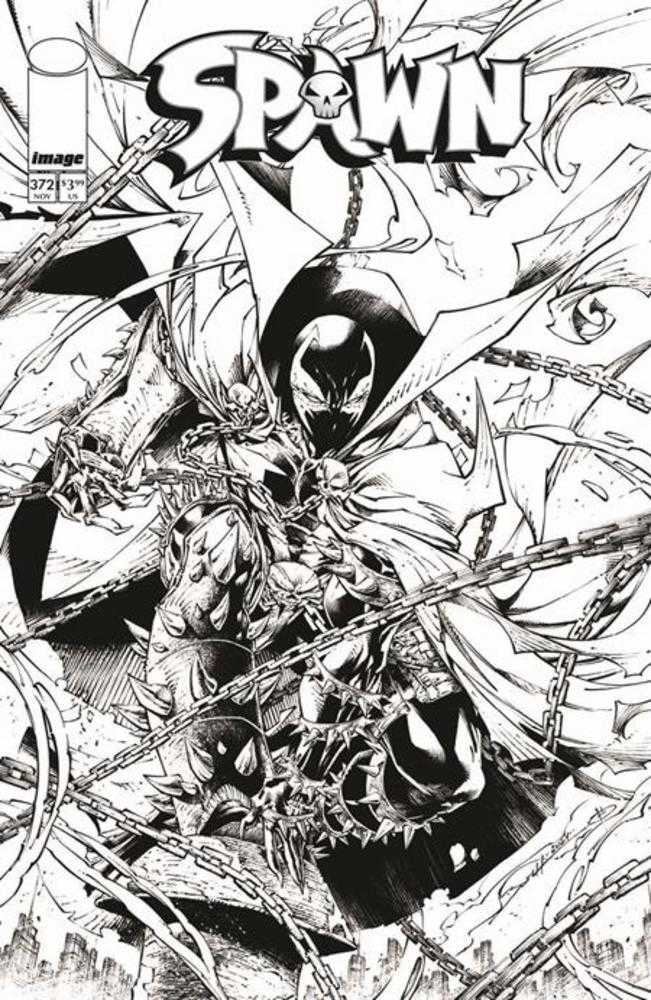 Spawn 372 Cover B Brett Booth Variant - Cadets Toys & Comics