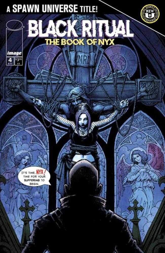 Spawn Black Ritual El Libro de NYX #4 (de 7) Portada A Nat Jones