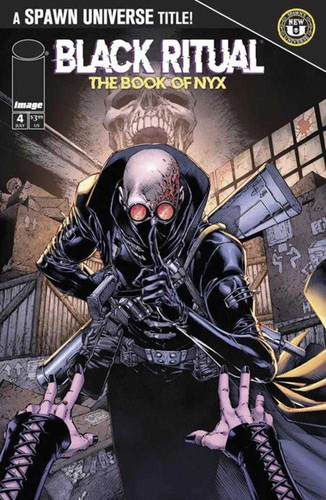 Spawn Black Ritual El Libro de NYX #4 (de 7) Portada B Variante de Brett Booth