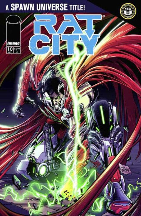 Spawn Rat City 10 Cover A Ze Carlos - Cadets Toys & Comics