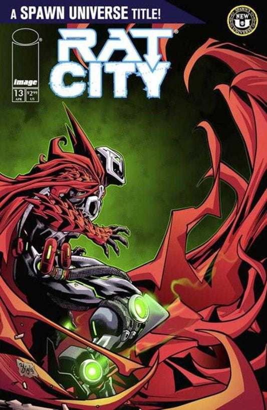 Spawn Rat City 13 Cover A Ze Carlos - Cadets Toys & Comics