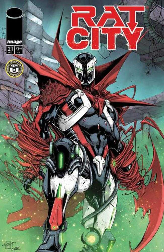 Spawn Rat City 21 Cover B Jonathan Uribe Variant - Cadets Toys & Comics