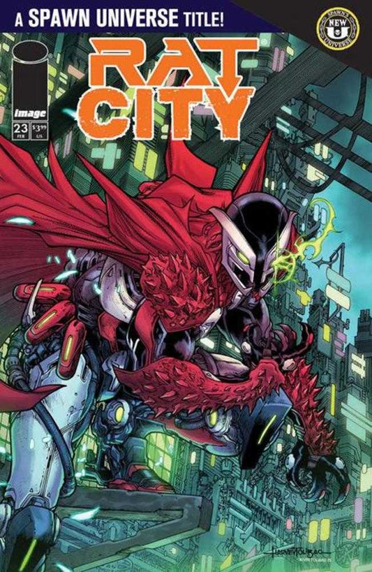 Spawn Rat City 23 Cover A Harvey Tolibao - Cadets Toys & Comics