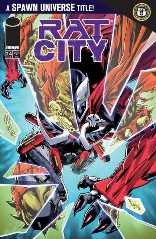 Spawn Rat City 24 Cover A Ze Carlos - Cadets Toys & Comics