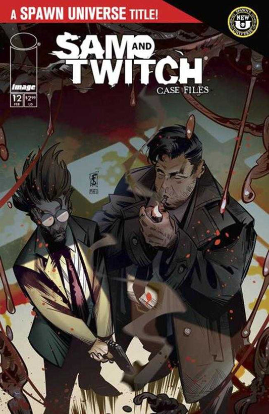 Spawn Sam And Twitch Case Files 12 Cover A Federico Sabbatini - Cadets Toys & Comics