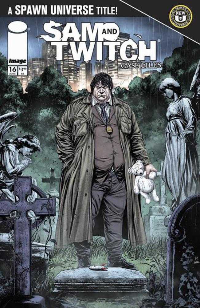 Archivos de casos de Spawn Sam y Twitch #16 Portada A Portada de Raymond Gay Sam