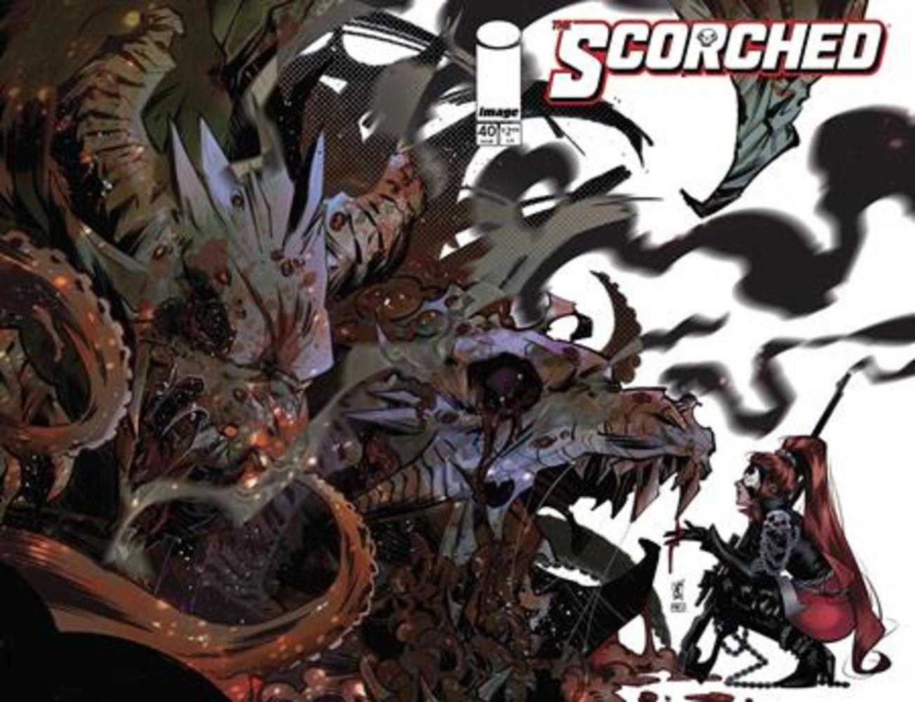 Spawn Scorched 40 Cover A Federico Sabbatini Wraparound - Cadets Toys & Comics