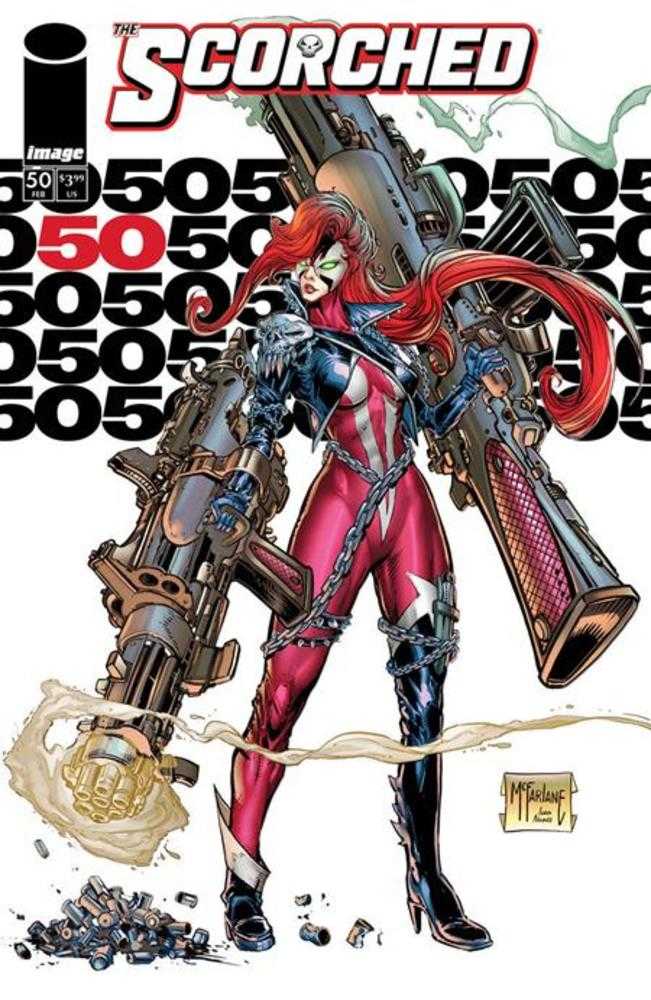 Spawn Scorched 50 Cover A Todd McFarlane - Cadets Toys & Comics
