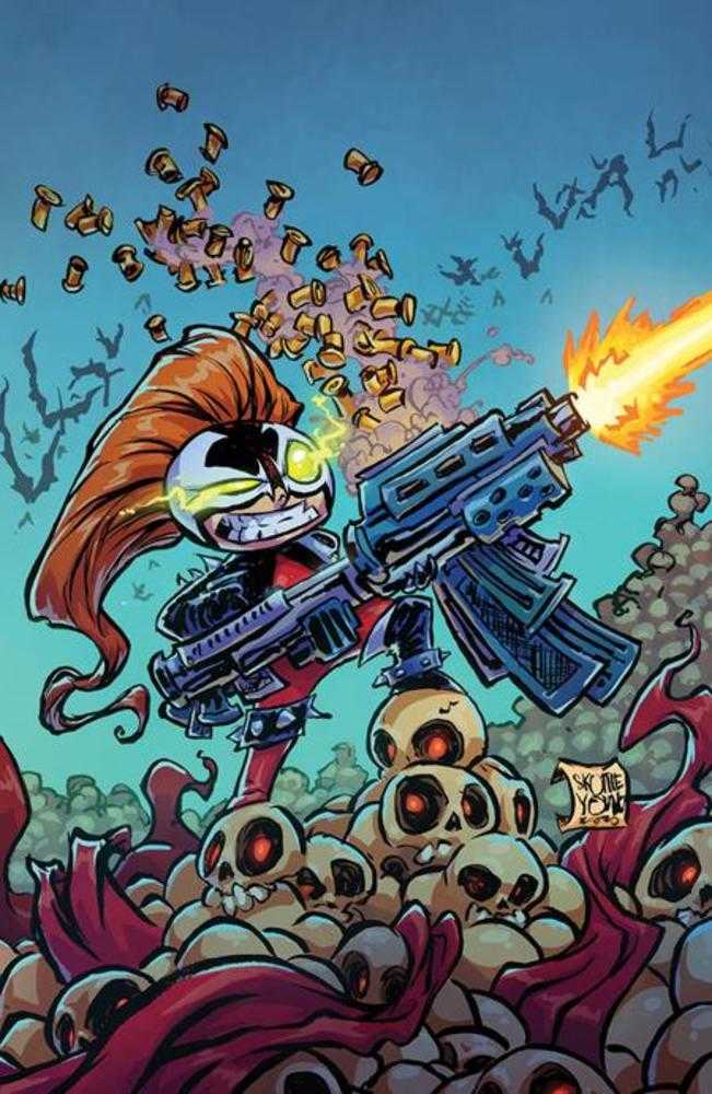 Spawn Scorched 50 Cover C Skottie Young Connecting Variant - Cadets Toys & Comics