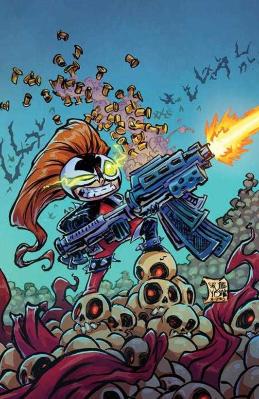 Spawn Scorched 50 Cover C Skottie Young Connecting Variant - Cadets Toys & Comics