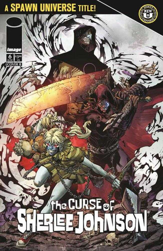 Spawn The Curse Of Sherlee Johnson 6 Cover B Brett Booth Variant - Cadets Toys & Comics