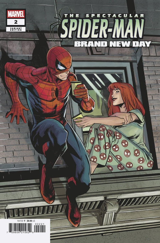 Spectacular Spider-Man: Brand New Day 2 Francesco Manna Mj Variant - Cadets Toys & Comics