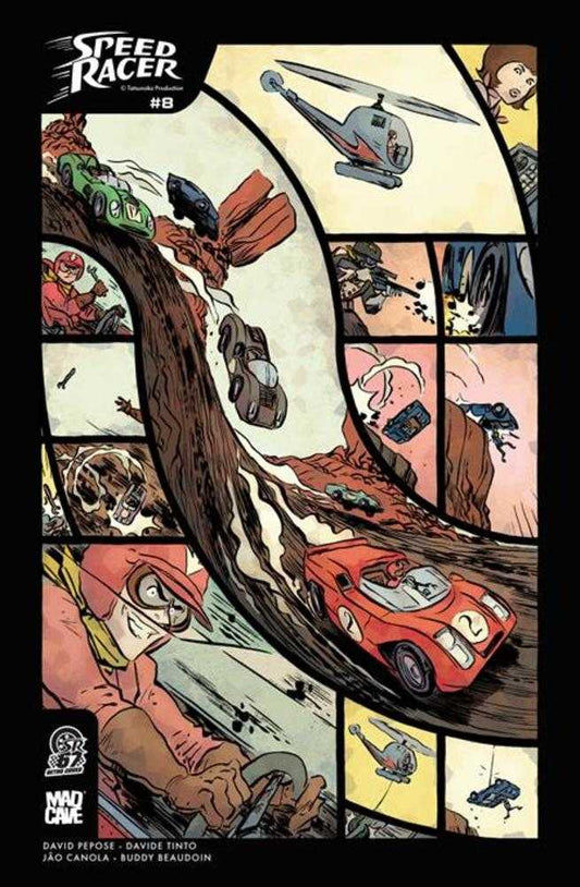 Speed Racer 8 Cover B Jesse Lonergan Variant - Cadets Toys & Comics