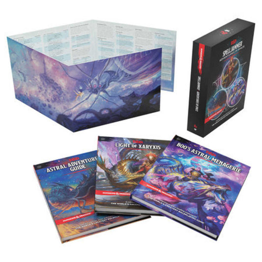 Spelljammer: Adventures In Space (Dungeons & Dragons Campaign Collection Adventure, Setting, Monster Book, Map, And Direct Market Screen) - Cadets Toys & Comics