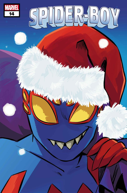 Spider - Boy 14 Natacha Bustos Winter Holiday Variant - Cadets Toys & Comics