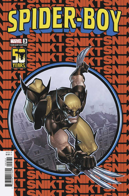 Spider - Boy 3 David Baldeon Wolverine Wolverine Wolverine Variant - Cadets Toys & Comics