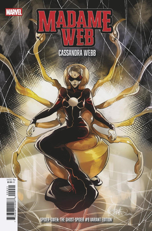 Spider - Gwen: The Ghost - Spider 9 Mirka Andolfo Madame Web Variant - Cadets Toys & Comics