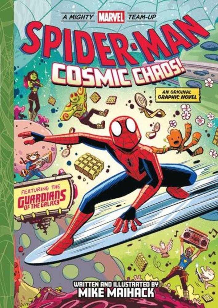 Spider - Man Cosmic Chaos TPB (A Mighty Marvel Team Up) - Cadets Toys & Comics