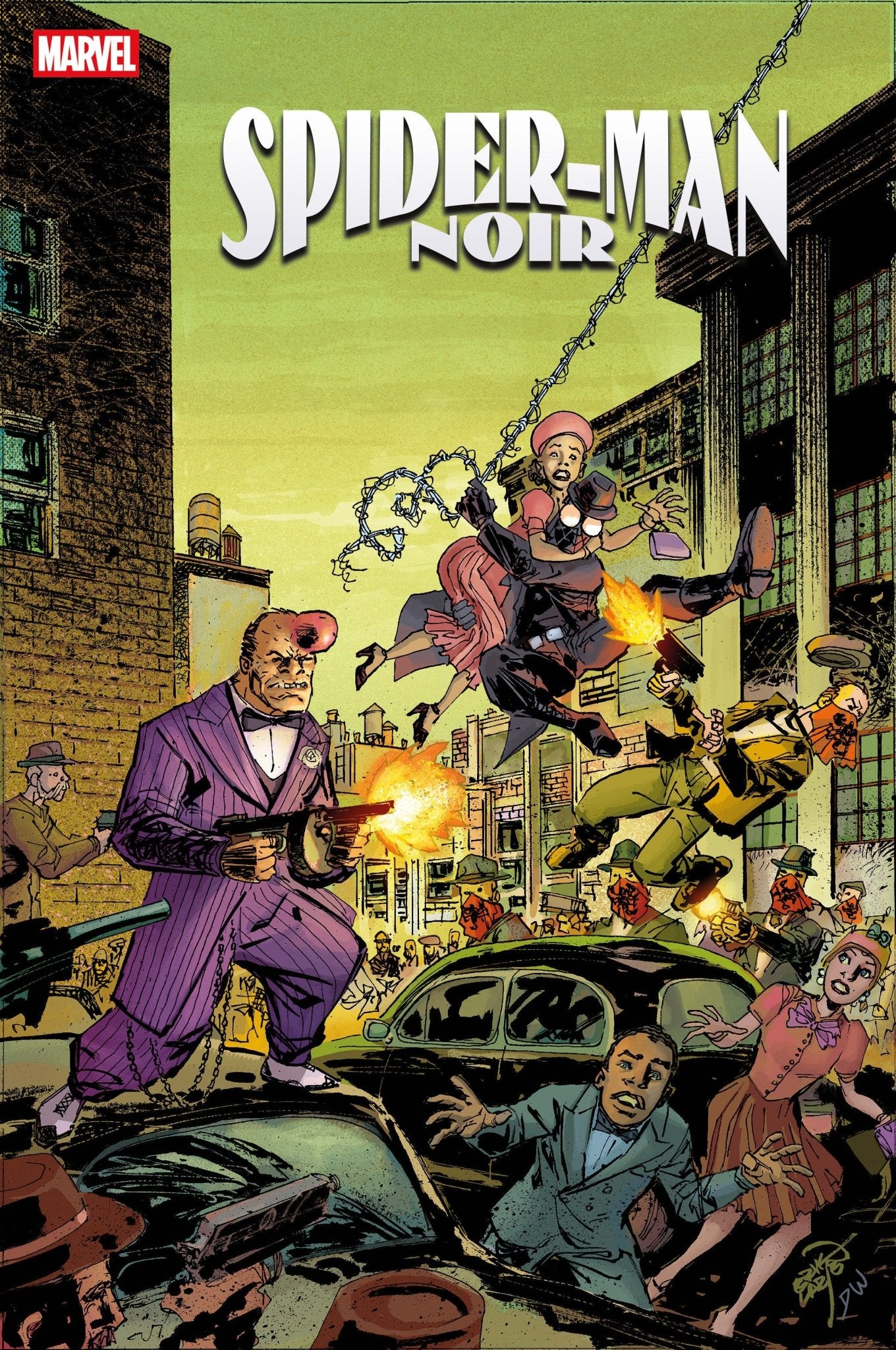 Spider-Man Noir #2 Erik Larsen Variant