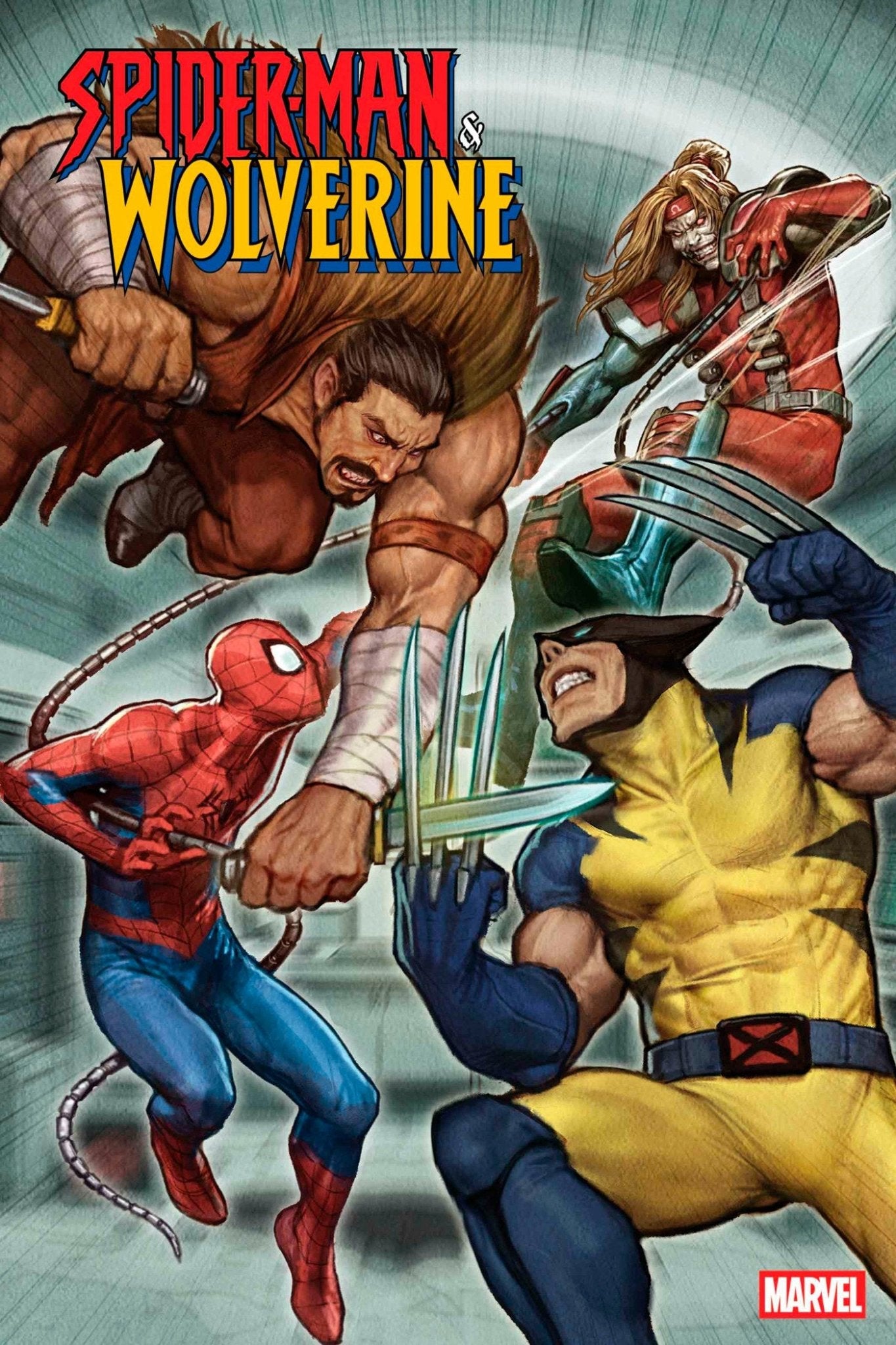 Spider-Man y Lobezno n.º 4 Variante Stonehouse