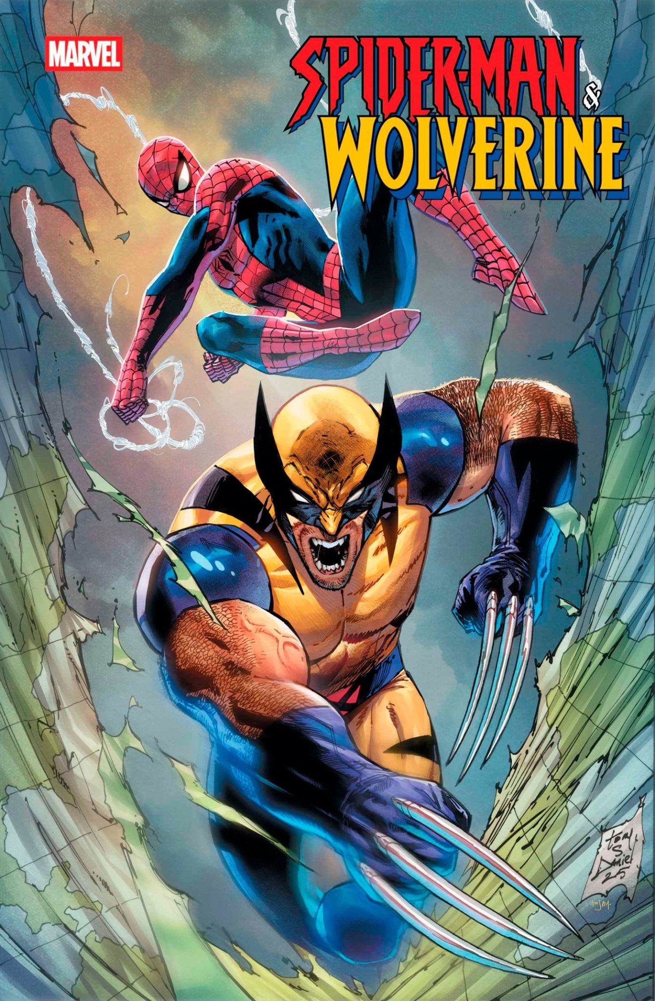Spider-Man y Lobezno n.º 4 Variante de Tony Daniel