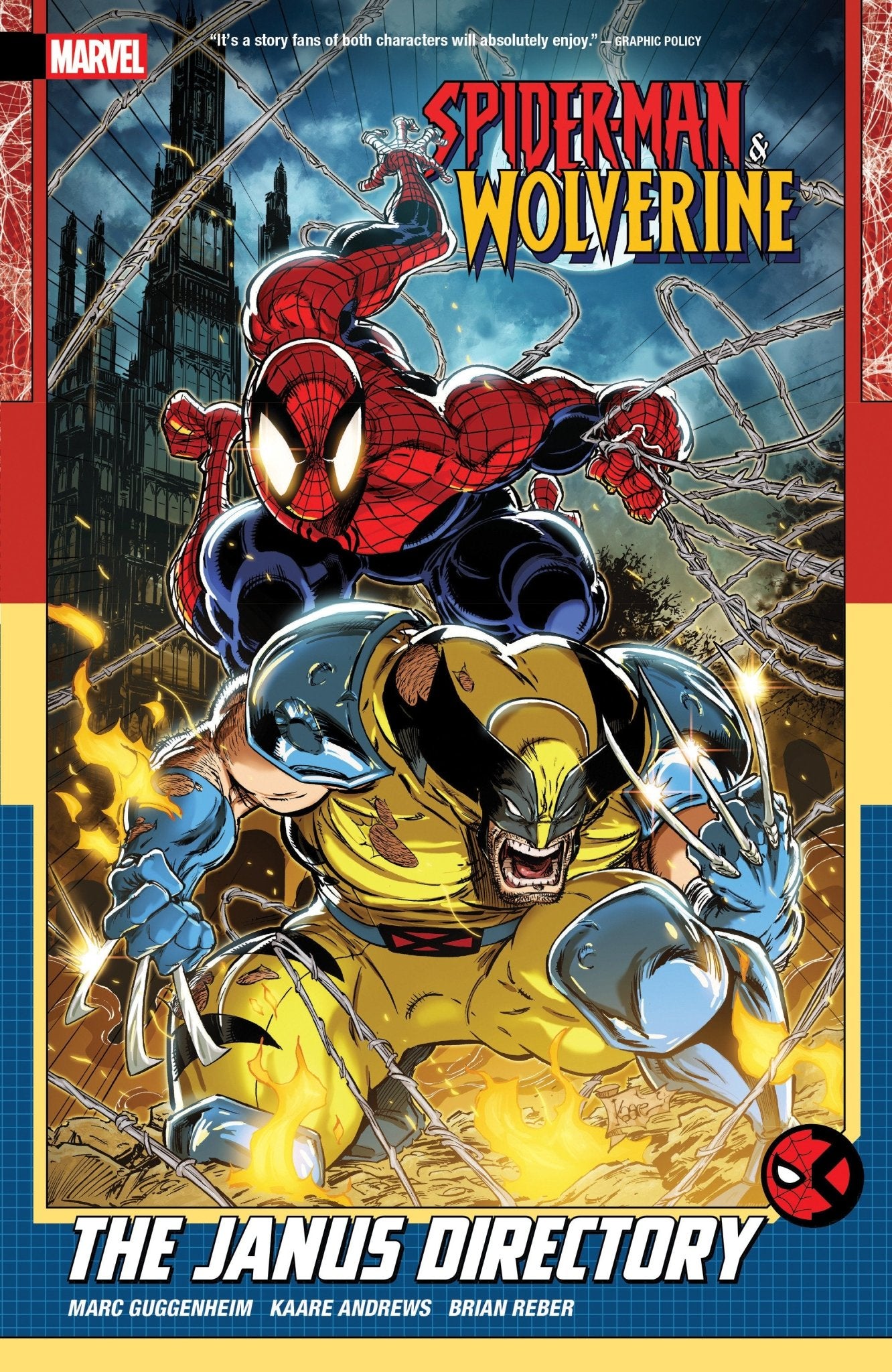 Spider - Man & Wolverine Volume. 1: The Janus Directory - Cadets Toys & Comics