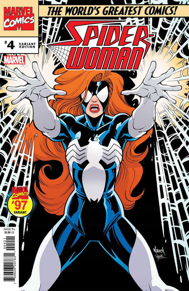 Spider - Woman 4 Todd Nauck Marvel 97 Variant [Gw] - Cadets Toys & Comics