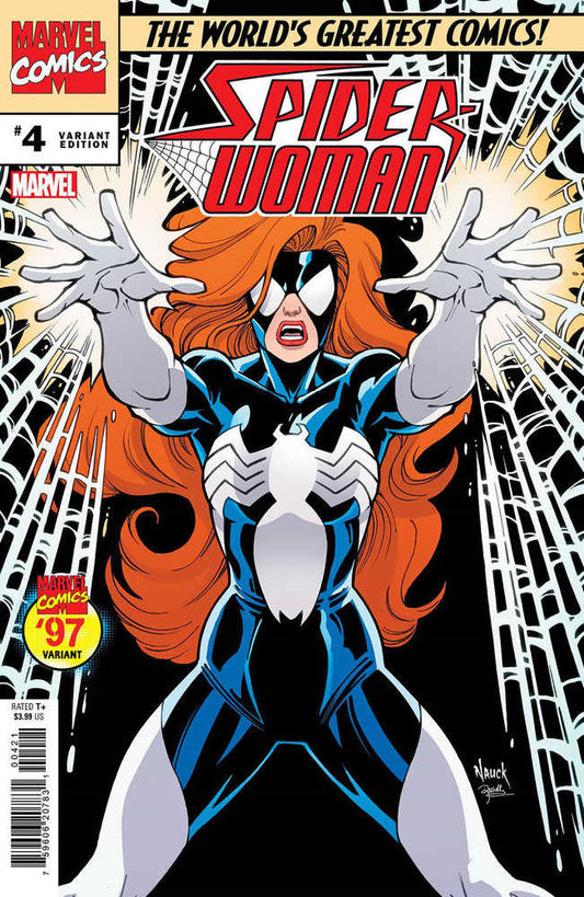 Spider - Woman 4 Todd Nauck Marvel 97 Variant [Gw] - Cadets Toys & Comics