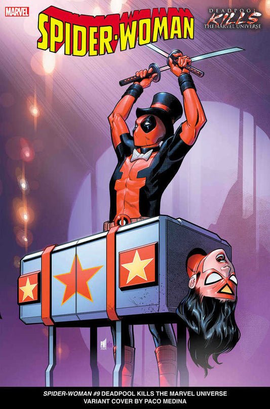Spider - Woman 9 Paco Medina Deadpool Kills The Marvel Universe Variant - Cadets Toys & Comics