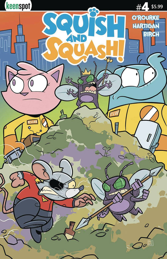 Squish and Squash 4 Cover A - Cadets Toys & Comics