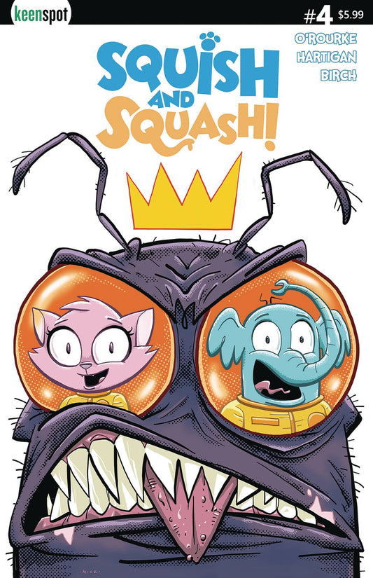 Squish and Squash 4 Cover C - Cadets Toys & Comics
