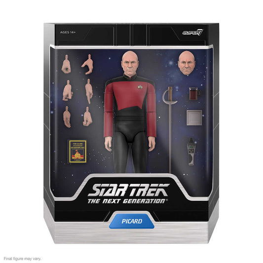 Star Trek The Next Generation Ultimates W2 Captain Picard Action Figure - Cadets Toys & Comics