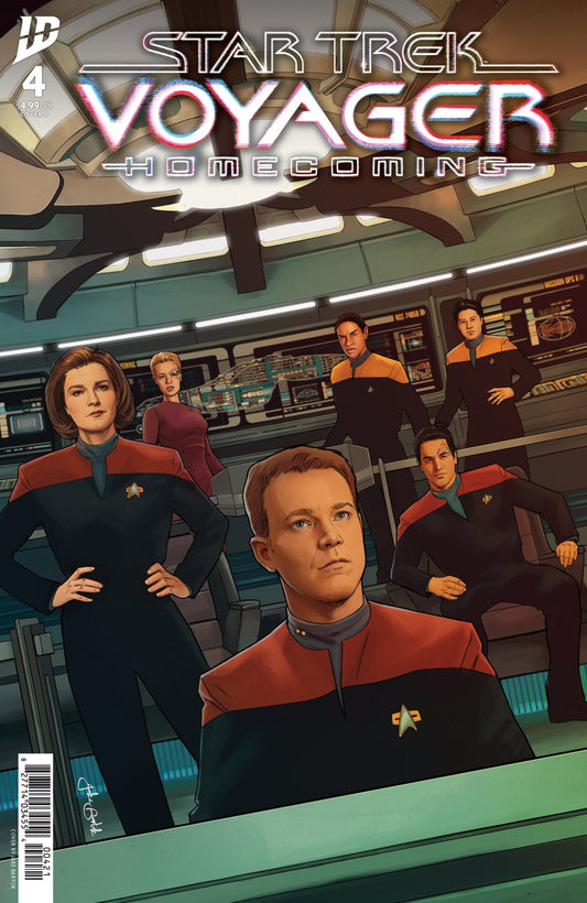 Star Trek: Voyager Homecoming 4 Variant B (Bartok) - Cadets Toys & Comics