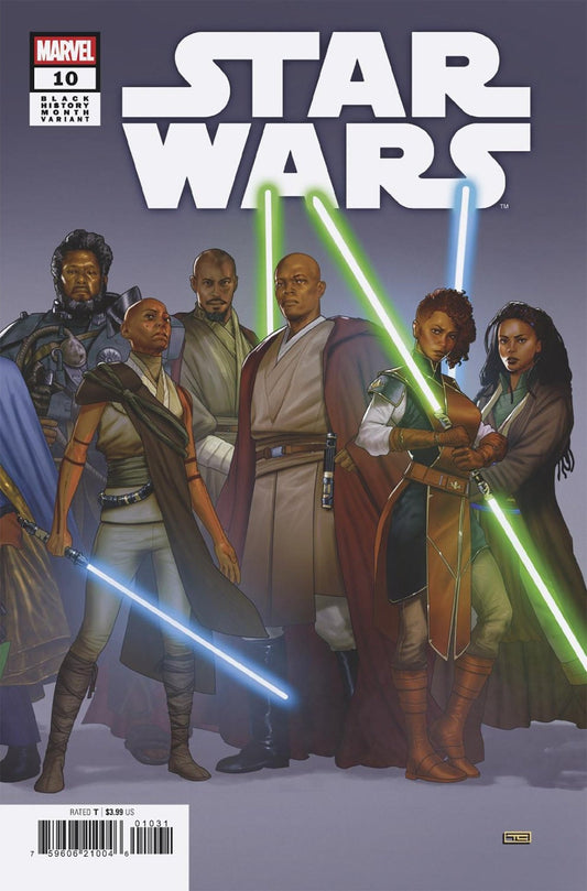 Star Wars 10 Taurin Clarke 2 Part Black History Month Connecting Variant - Cadets Toys & Comics