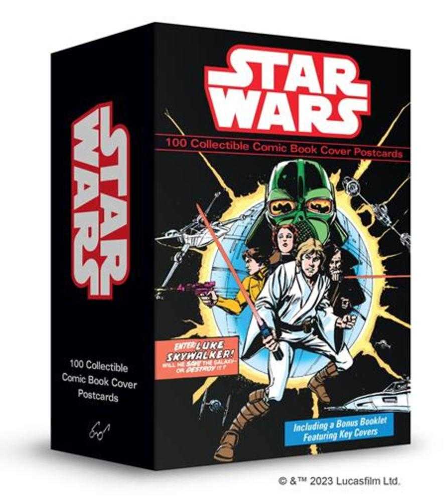 Star Wars 100 Collectible Comic Book Cover Postcards - Cadets Toys & Comics
