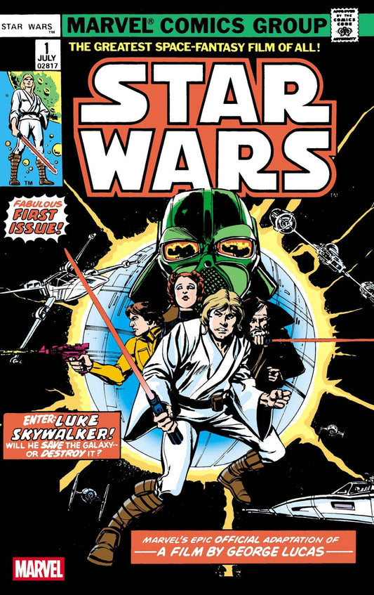 Star Wars 1977 1 Facsimile Edition Foil Variant [New Printing] - Cadets Toys & Comics