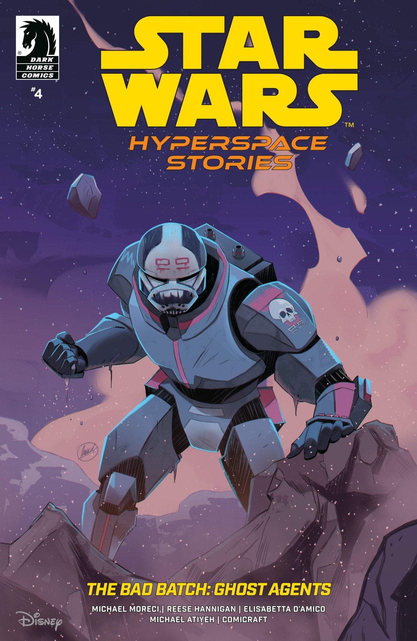 Star Wars Bad Batch Ghost Agents #4 Portada B Carlomagno
